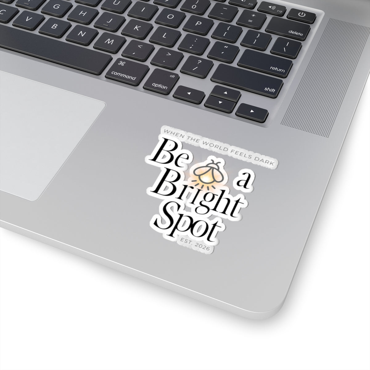 Be a Bright Spot Kiss-Cut Sticker — Inspirational Bee Light Vinyl Sticker