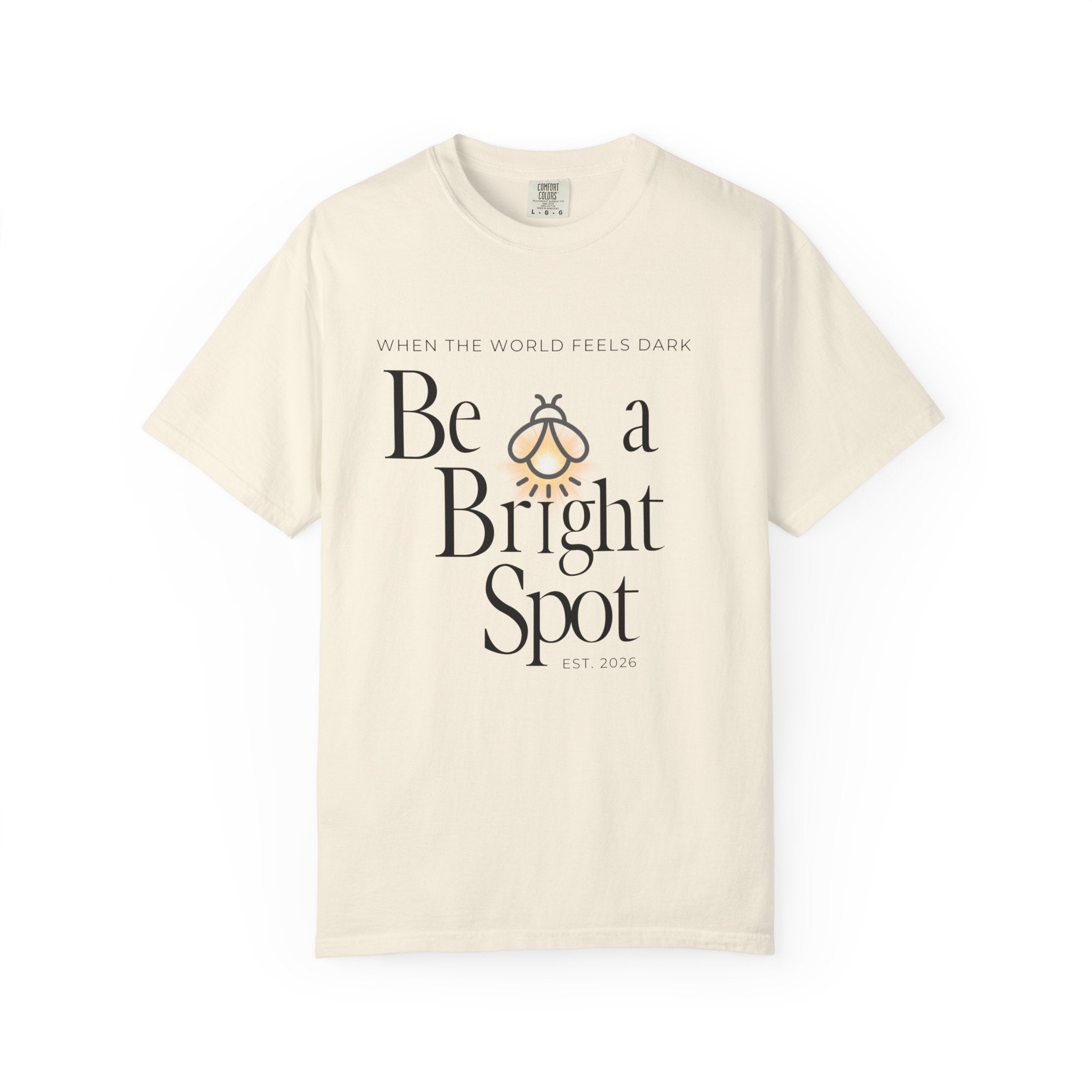 Be a Bright Spot T-shirt — Inspirational Bee Graphic Tee