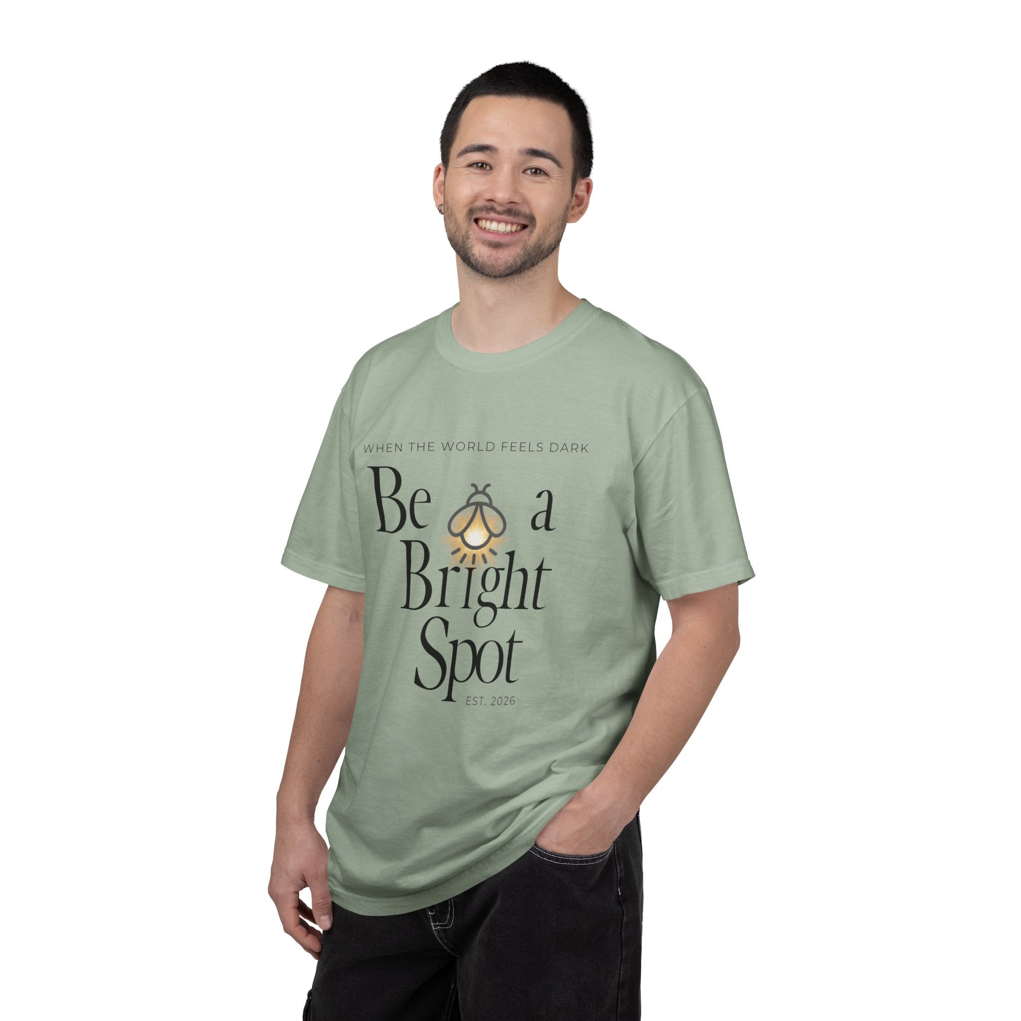 Be a Bright Spot T-shirt — Inspirational Bee Graphic Tee