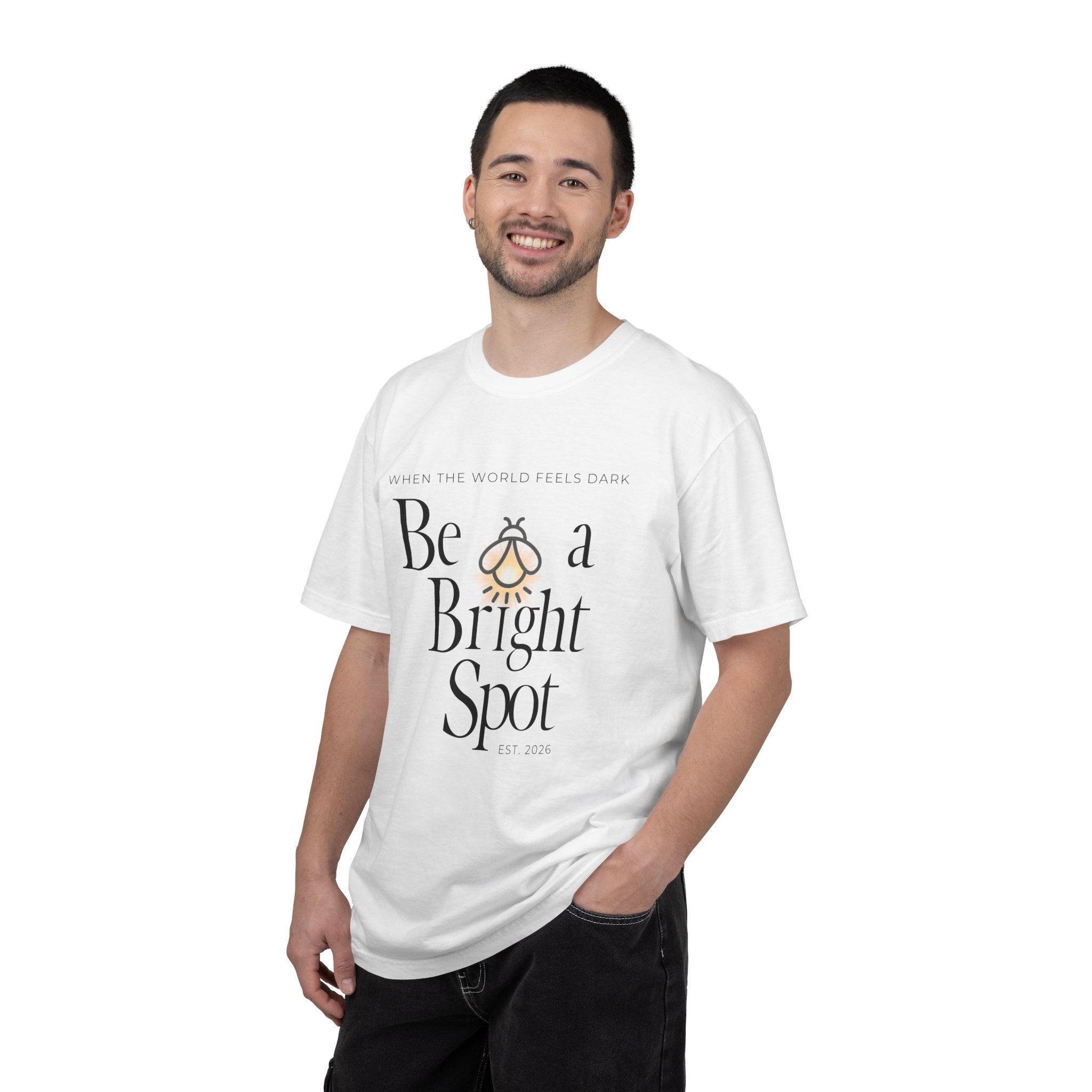 Be a Bright Spot T-shirt — Inspirational Bee Graphic Tee