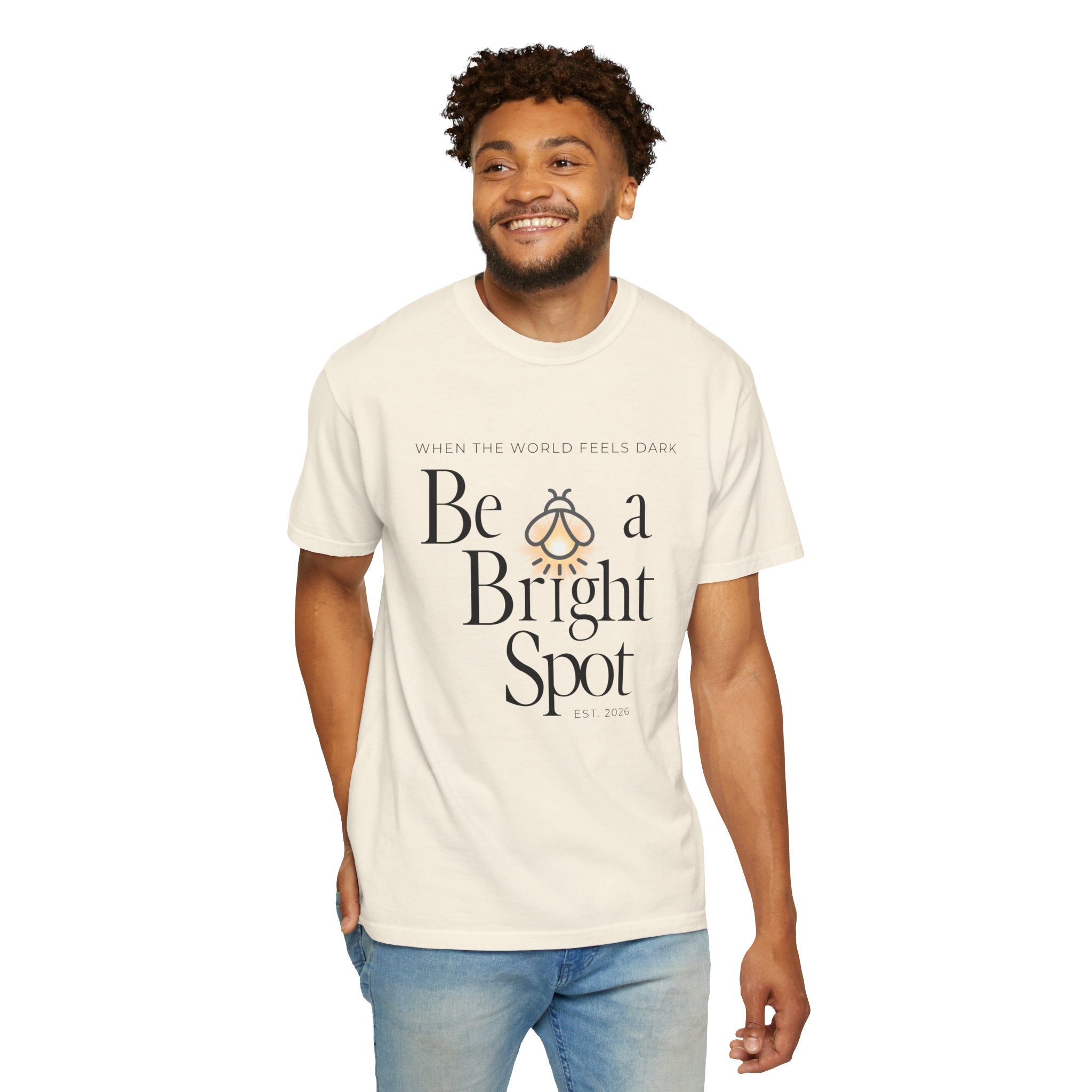 Be a Bright Spot T-shirt — Inspirational Bee Graphic Tee