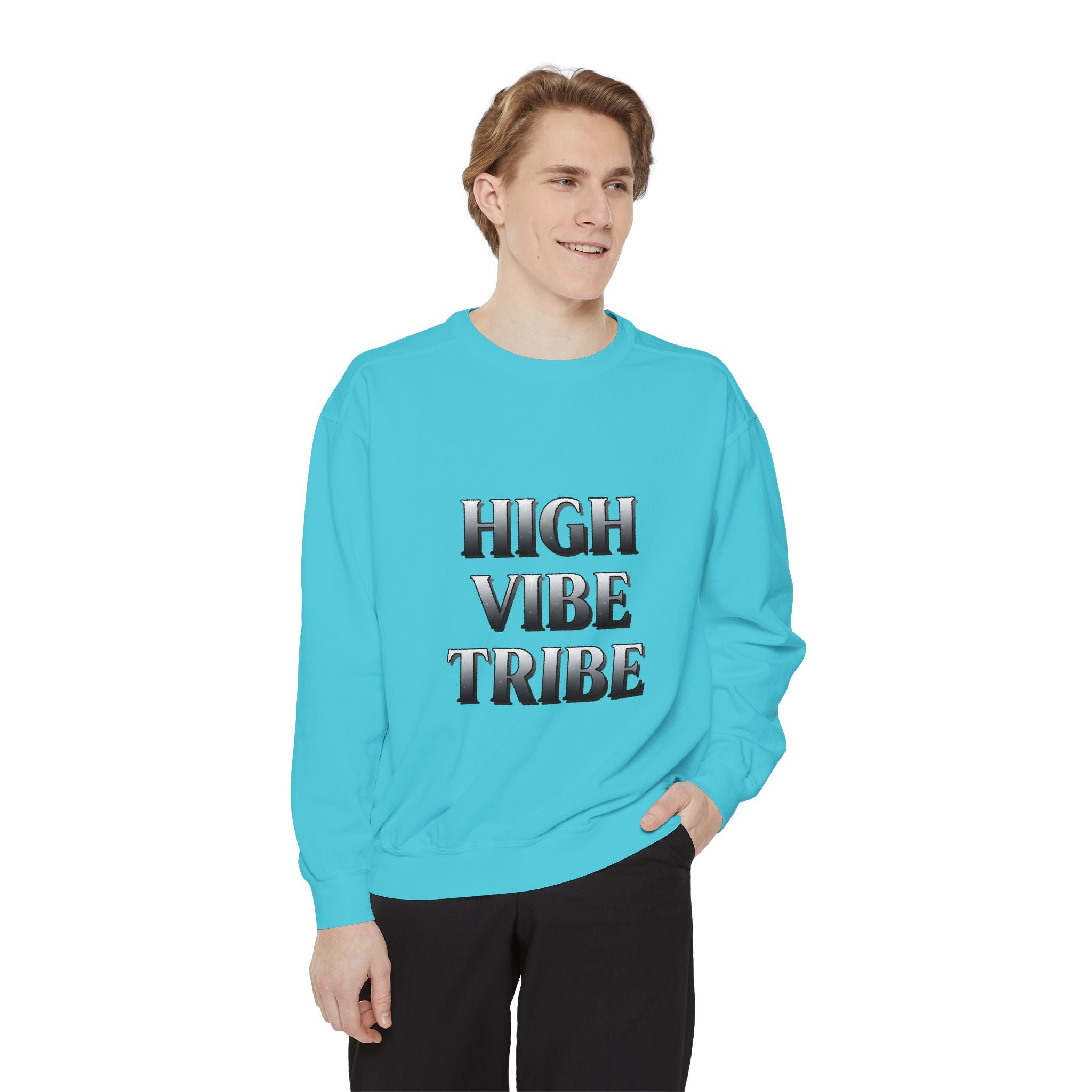 High Vibe Tribe Sweatshirt — Positive Energy Crewneck