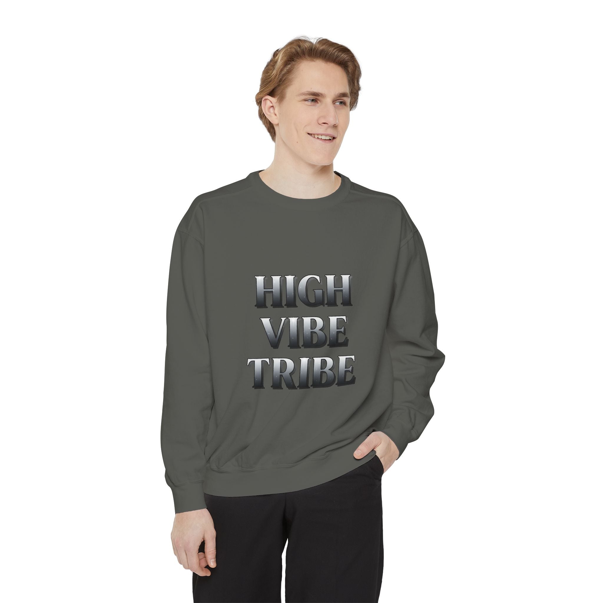 High Vibe Tribe Sweatshirt — Positive Energy Crewneck