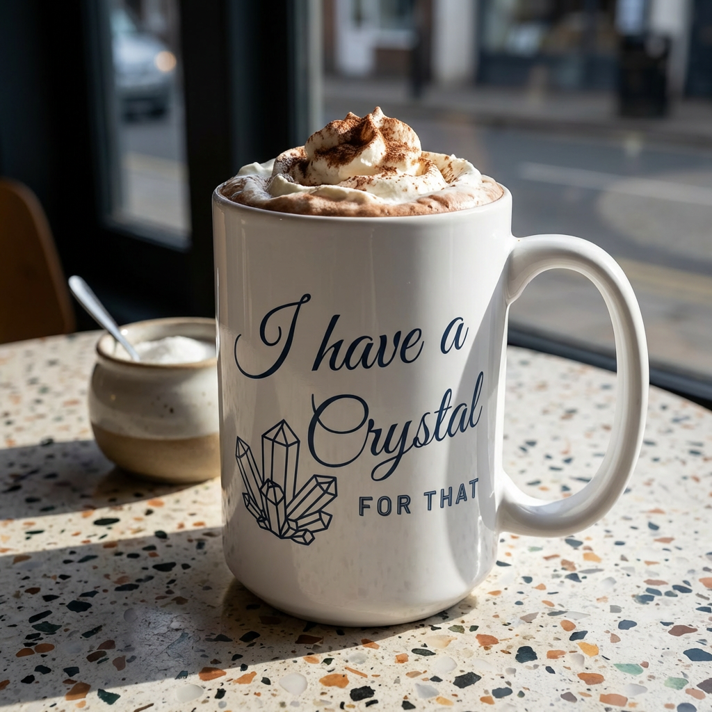 I Have a Crystal For That Jumbo Mug — 20oz Crystal Lover Coffee Cup