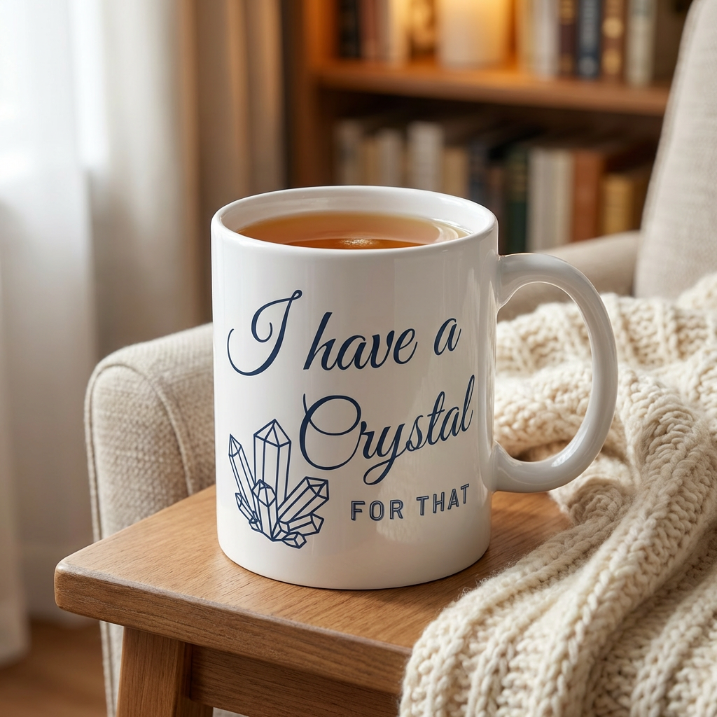 I Have a Crystal For That Jumbo Mug — 20oz Crystal Lover Coffee Cup