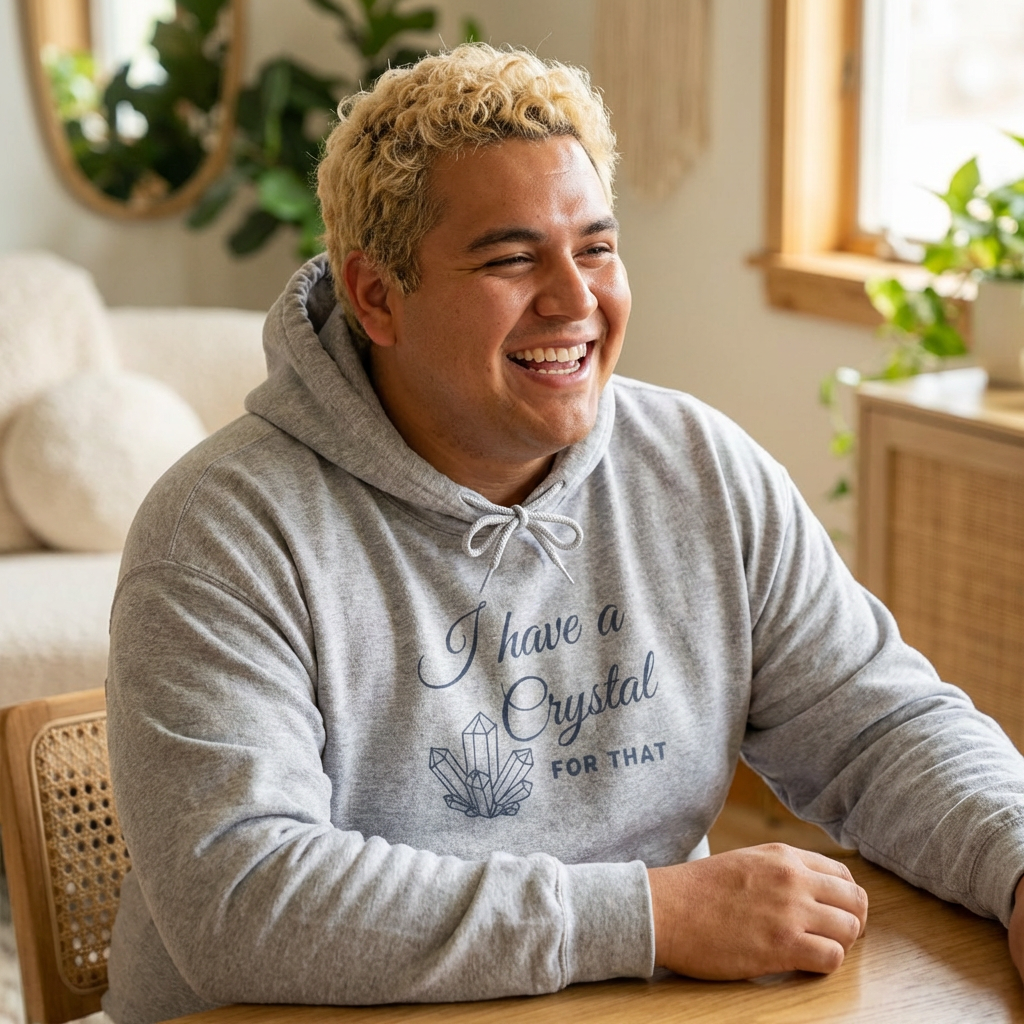 Crystal Lover Hoodie — "I Have a Crystal for That" Spiritual Gift Hoodie