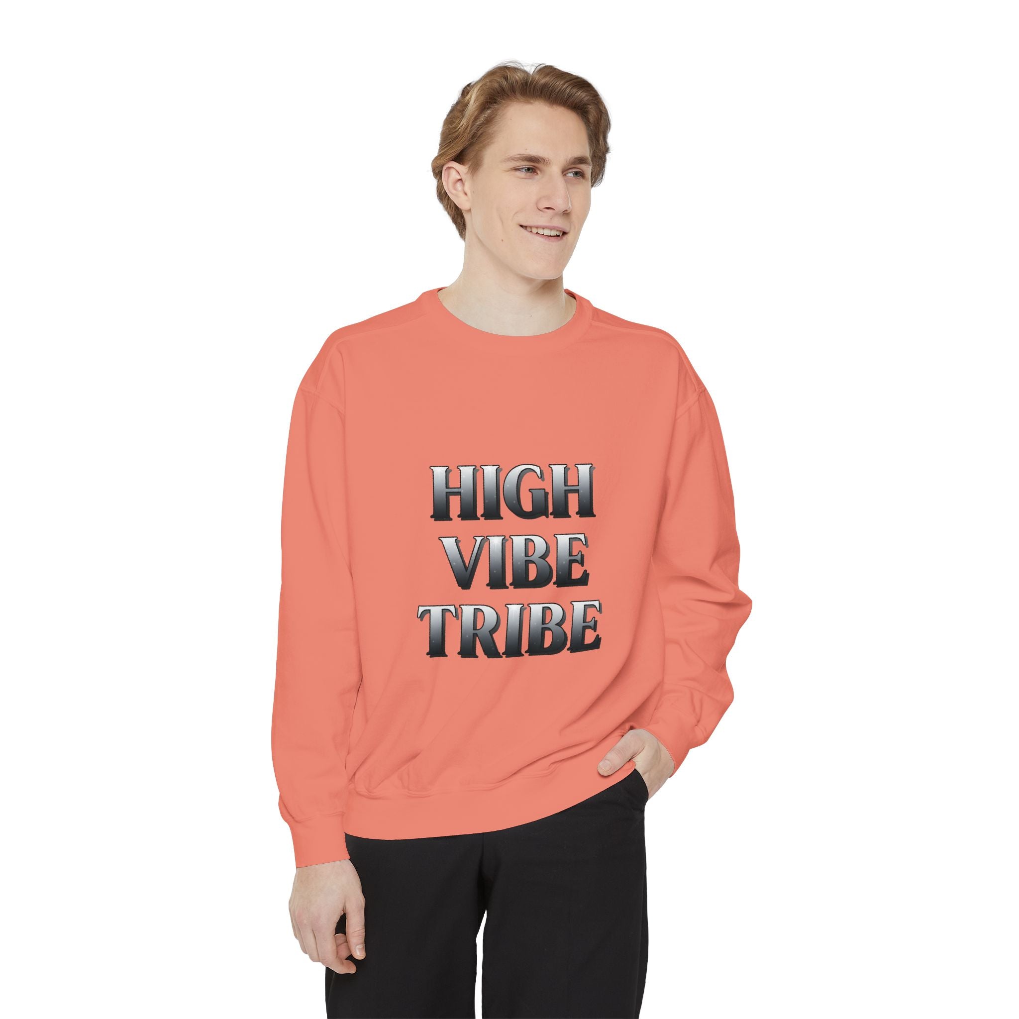 High Vibe Tribe Sweatshirt — Positive Energy Crewneck