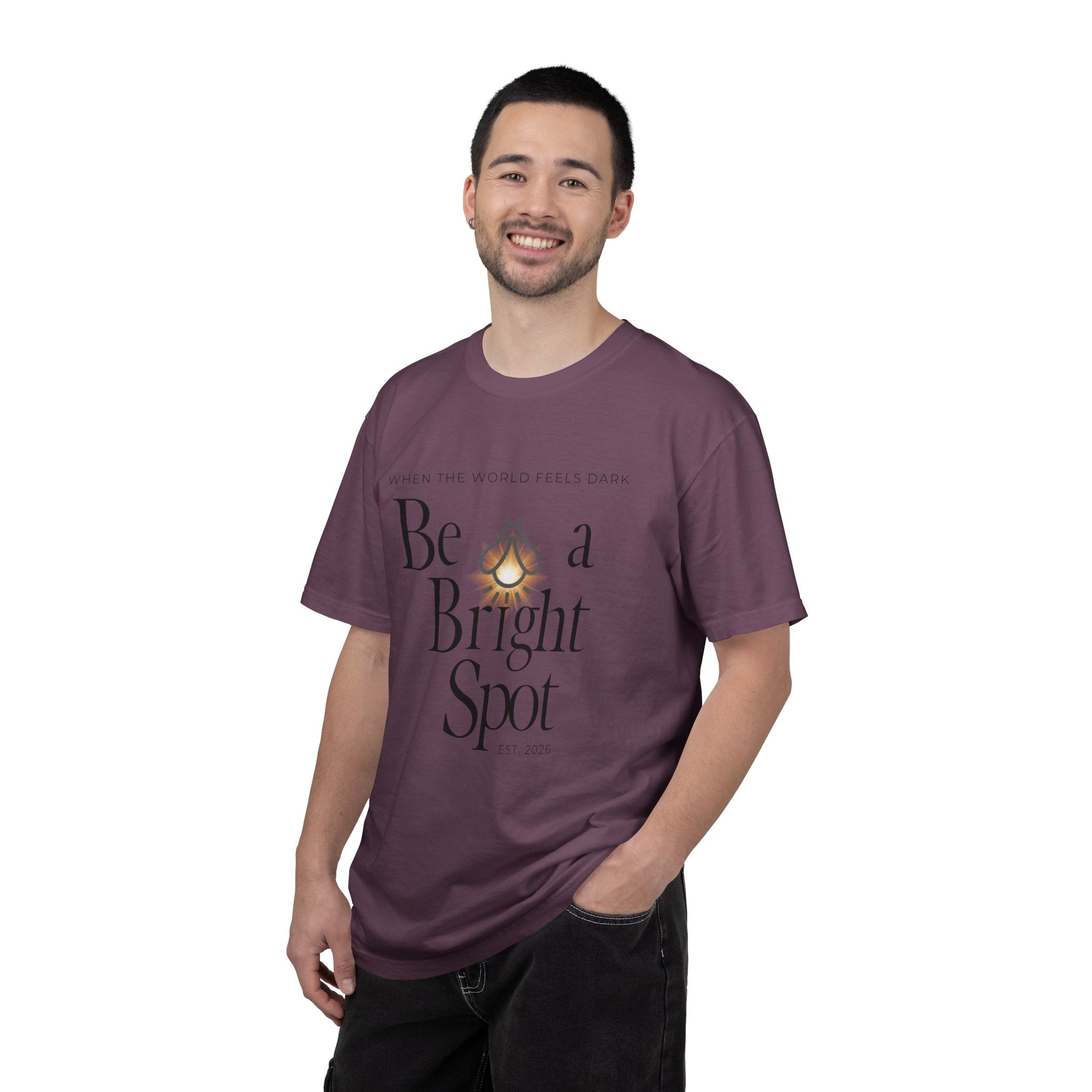 Be a Bright Spot T-shirt — Inspirational Bee Graphic Tee