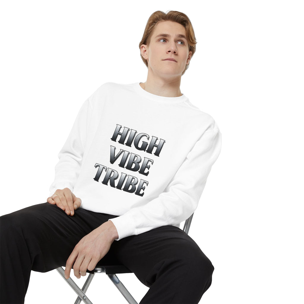 High Vibe Tribe Sweatshirt — Positive Energy Crewneck