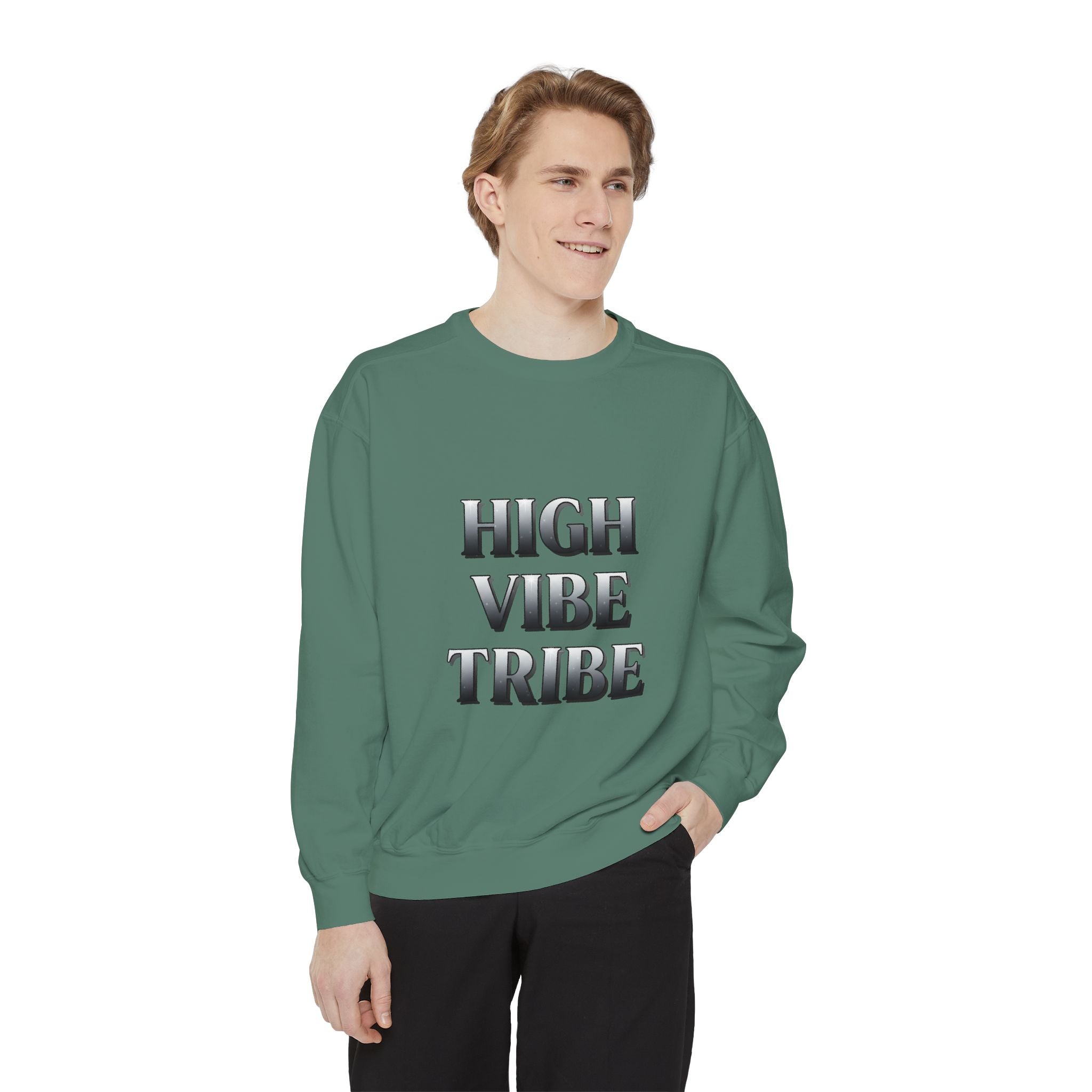 High Vibe Tribe Sweatshirt — Positive Energy Crewneck