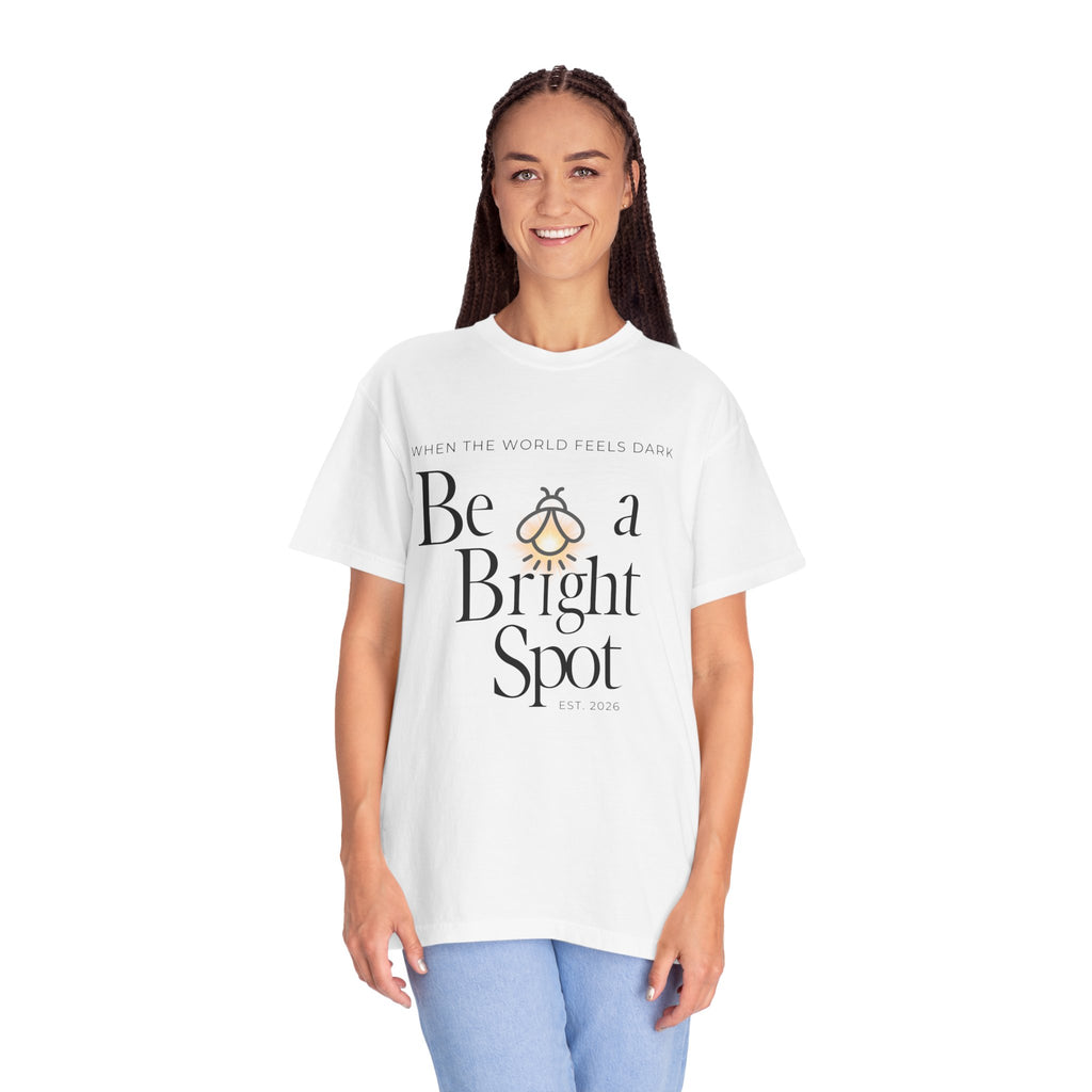 Be a Bright Spot T-shirt — Inspirational Bee Graphic Tee