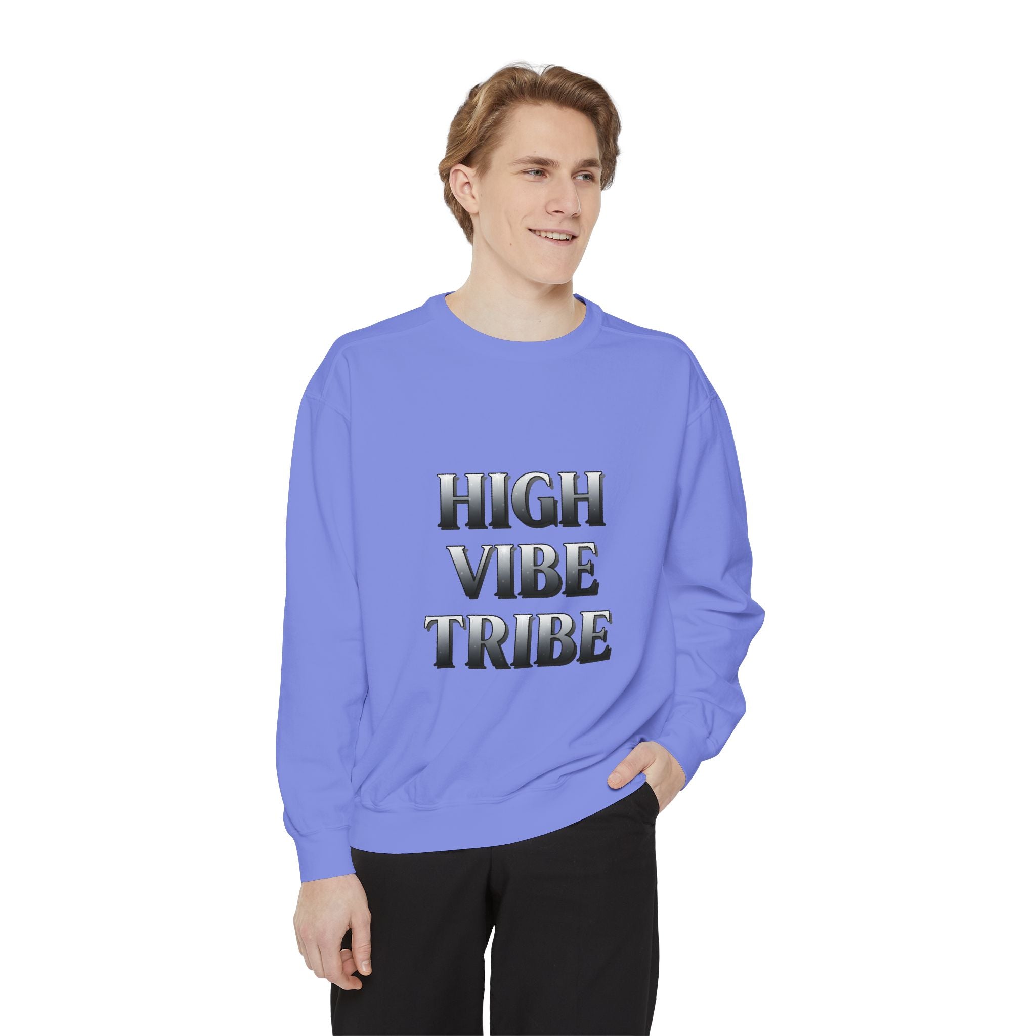 High Vibe Tribe Sweatshirt — Positive Energy Crewneck