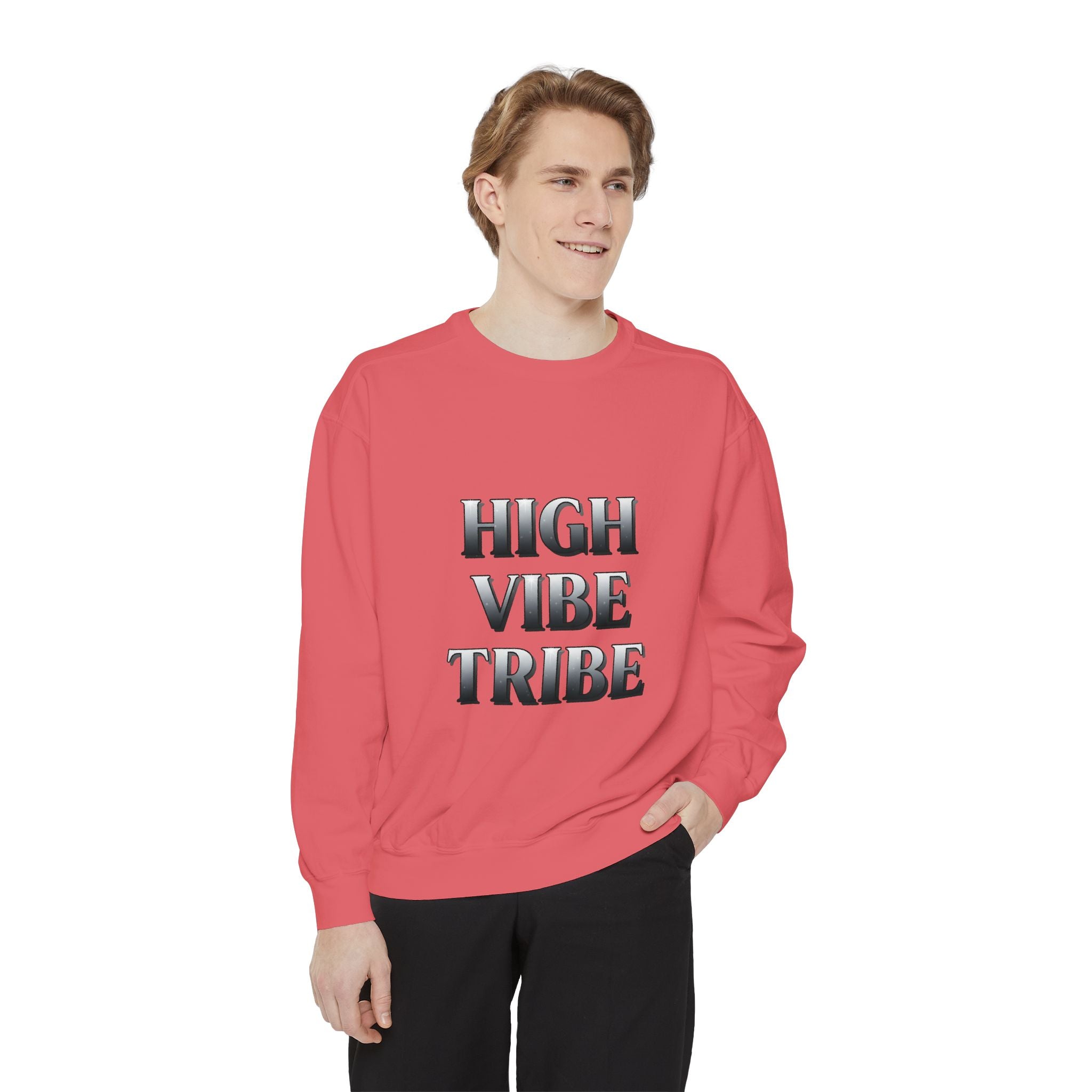 High Vibe Tribe Sweatshirt — Positive Energy Crewneck