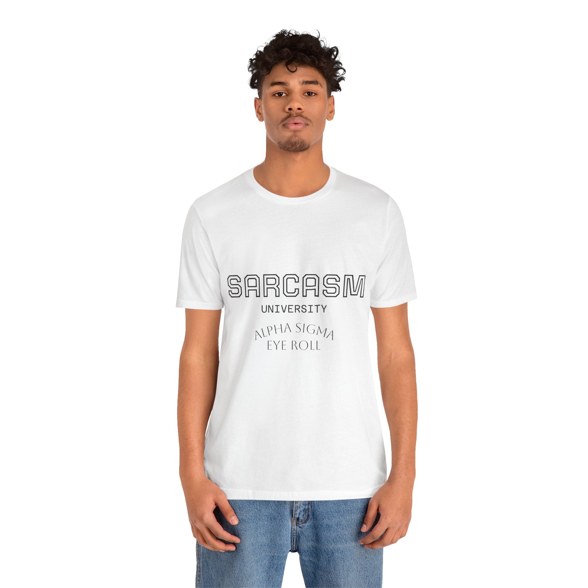 Sarcasm University Tee — "Sarcasm University" Graphic T-Shirt