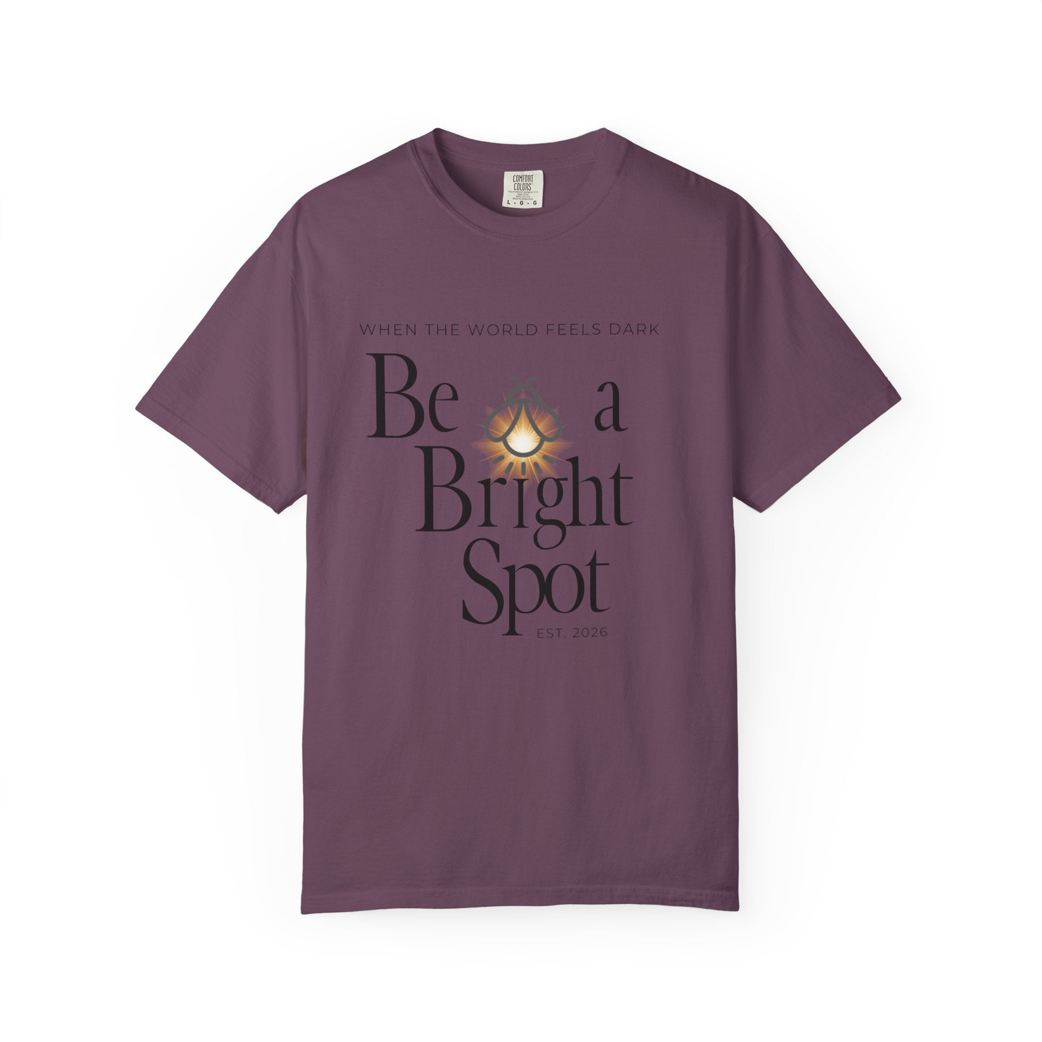 Be a Bright Spot T-shirt — Inspirational Bee Graphic Tee